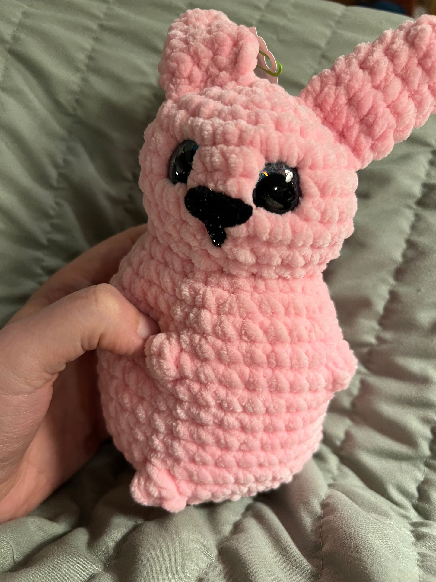 Pink rabbit