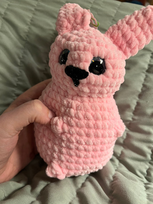 Pink rabbit